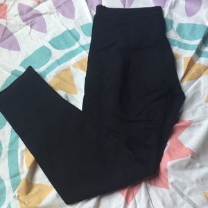 Justice Black Ankle Leggings